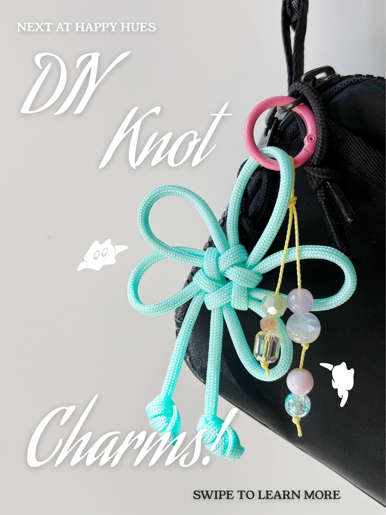 DIY Knot Charms Ticket