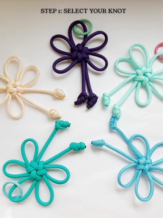 DIY Knot Charms Ticket
