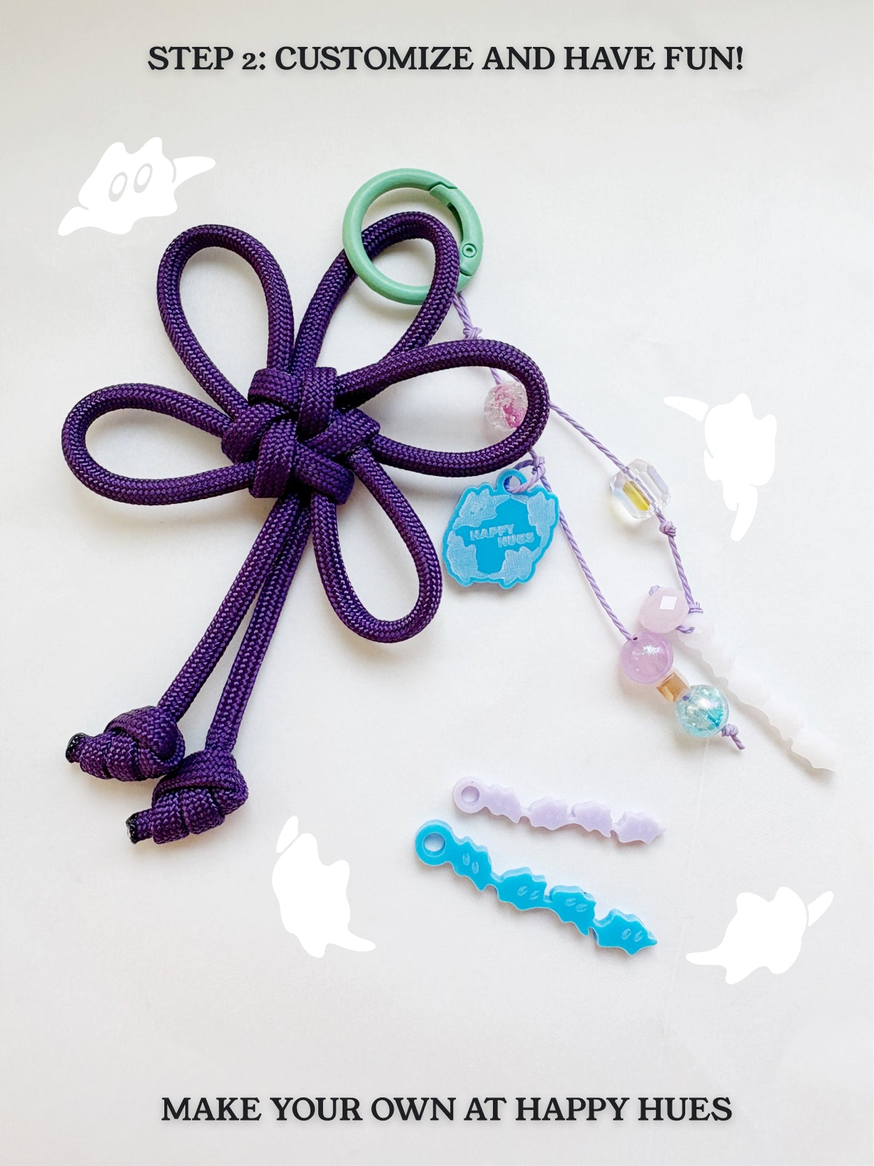 DIY Knot Charms Ticket