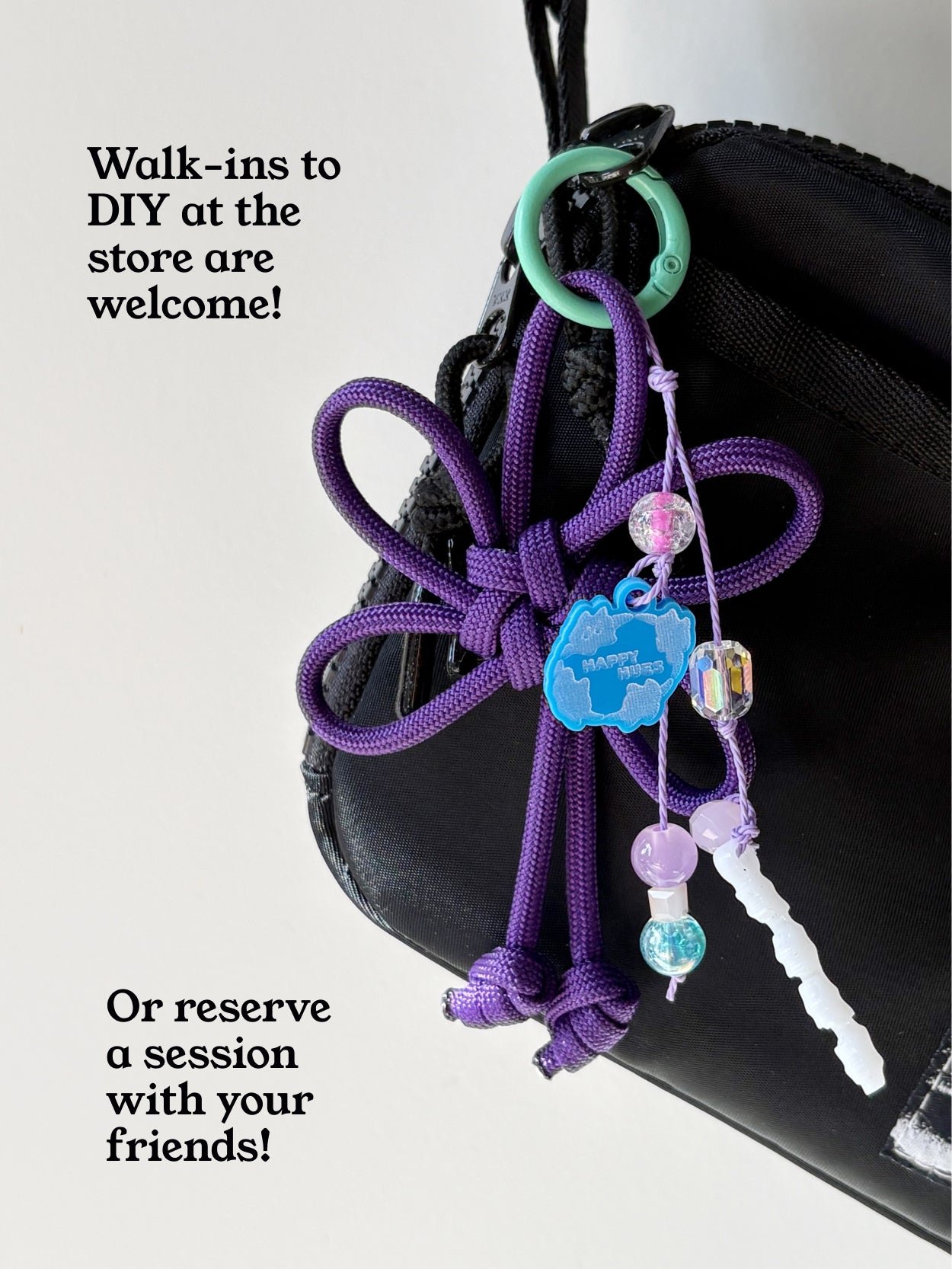 DIY Knot Charms Ticket