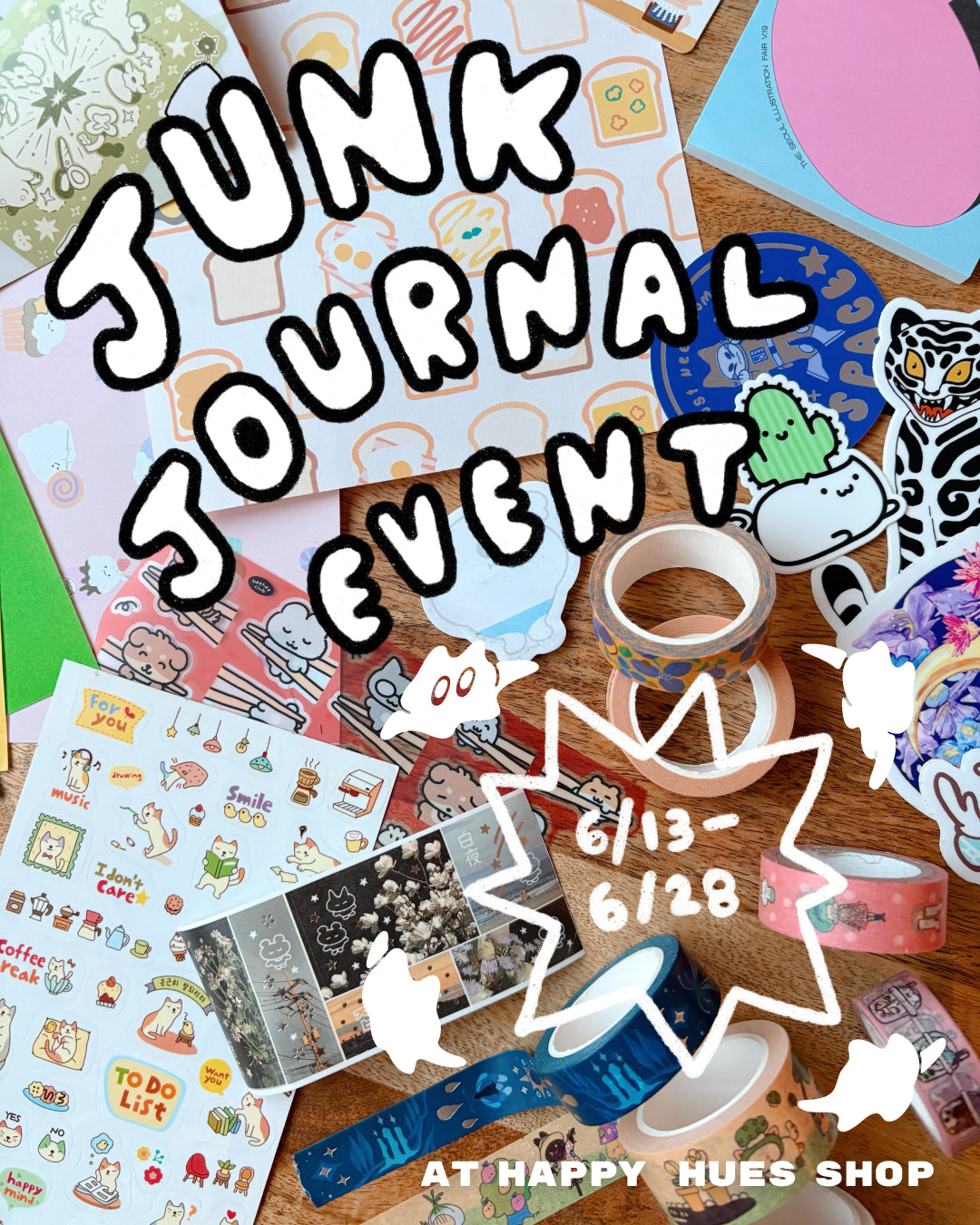 Junk Journal Ticket